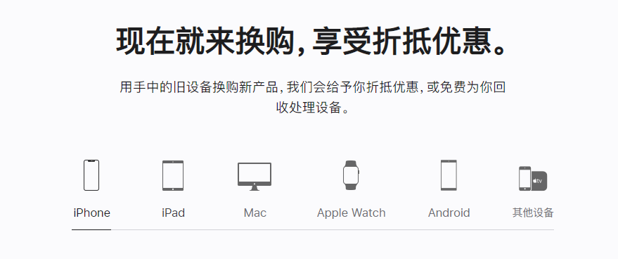 上犹苹果手机维修分享iPhone以旧换新的去处 