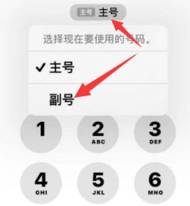 上犹苹果14维修店分享iPhone 14 Pro Max使用副卡打电话的方法 