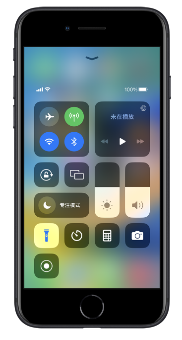 上犹苹果14维修分享苹果iPhone 14 Pro手电筒开启方法 